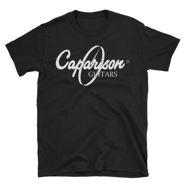 Caparison Guitars Classic single colour print basic T-Shirt.