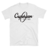 Caparison Guitars Classic single colour print basic T-Shirt.