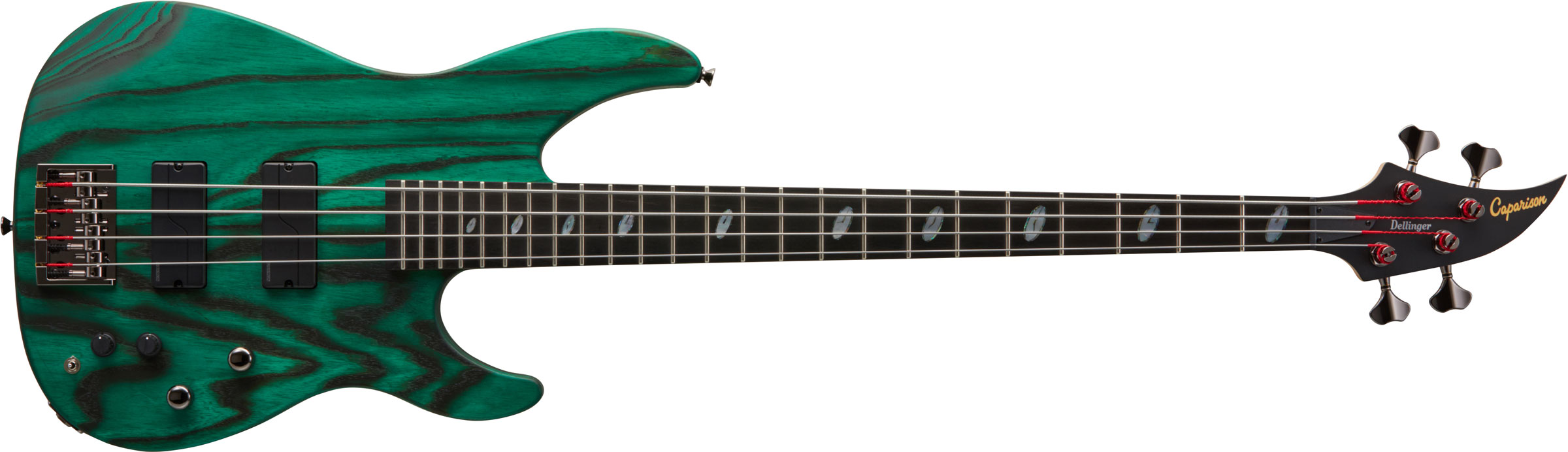 Caparison Dellinger-BASS, Dark Green Matt