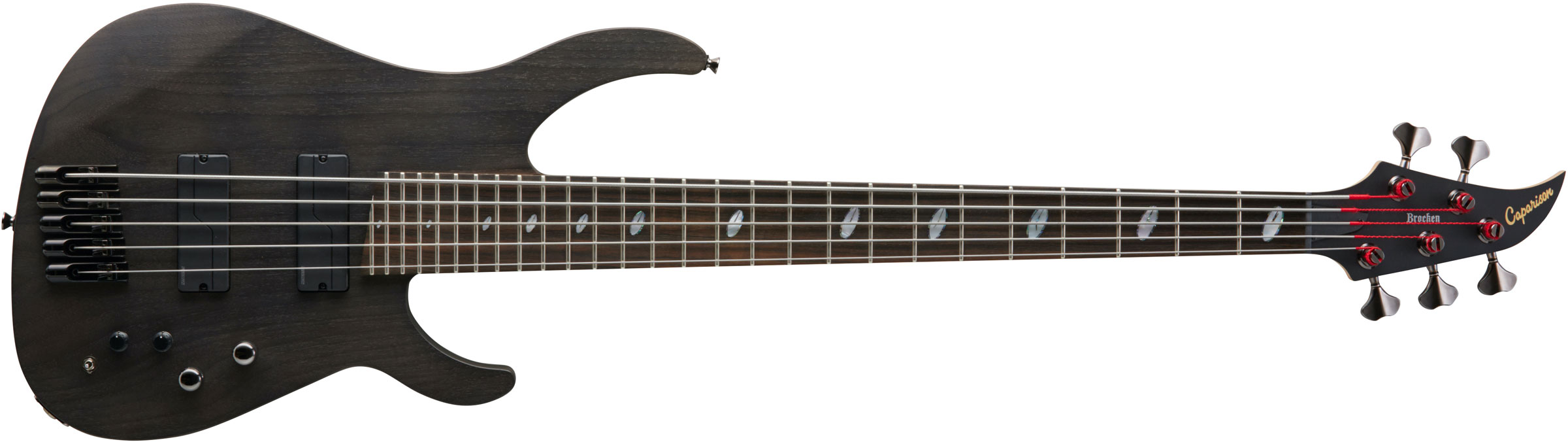 Caparison Brocken 5-BASS, Trans. Black Matt - 5 String Bass